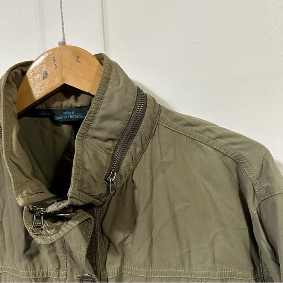 Kuhl army green jacket - Picture 2 of 9